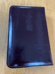 1990s Vintage “Time Planner” w/ Faux Burgundy Leather Ring Binder + New Pages