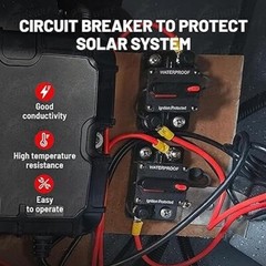 2 pcs 30 Amp Circuit Breaker for Boat Trolling Motor Marine Trailer Vehicles