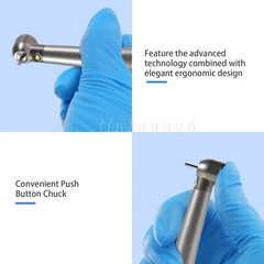NSK Style Dental High Speed Handpiece Fiber Optic Turbine LED E-generator 4Hole