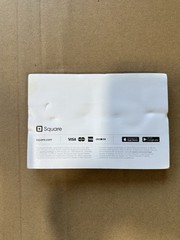 Square Credit Debit Card Reader – White for Apple iPhone and Android