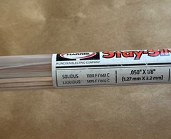 Harris Stay Silv 15 15% Silver Brazing Alloy Rods HVAC Grade Qty. 3 Rods