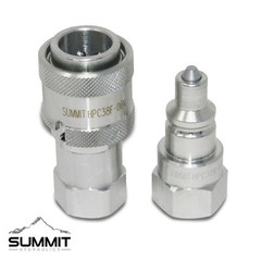 3/8” 10,000 PSI High Pressure Quick Disconnect Coupler Set, TC-371 FD35