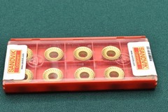 Qty 10 Sandvik RCKT 13 04 00-MM 2040 Carbide Milling Insert – Sealed