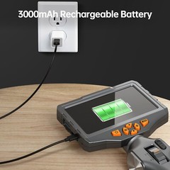 Teslong 360° Automotive Inspection Camera 8.5MM Borescope Articulating Endoscope