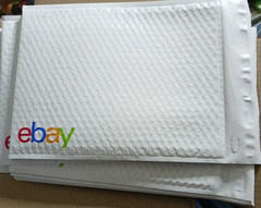 Padded Envelopes. 15 ebay branded airjacket 10″ x 14″ bubble mailers 15