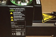 JVL MAC402-D2-CAGM Integrated AC-Servo Motor with MAC00-EP4 Ethernet Module