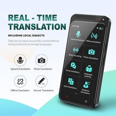 5.0″ touch Screen 138 Language Translator Two-Way Voice online offline translate