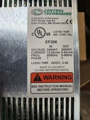 EP206-I00-ENR0 Control Techniques NEW Epsilon EP Servo Drive Emerson Nidec