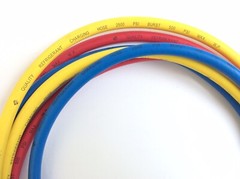 Manifold Gauge Set HVAC AC Refrigeration Charging Hoses 60″ for different refri
