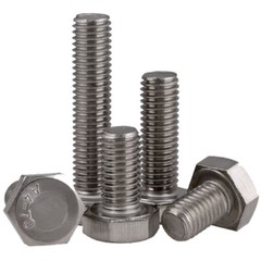 M6 – 1.0 316 Stainless Steel Hex Head Bolts Fully Threaded Hex Cap Screws DIN933