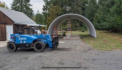 40x20x18 DuroSPAN Metal Barn Off Grid Home & Shop Steel Buildings Open DIY Ends
