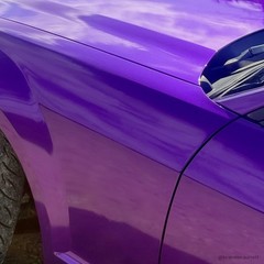 VViViD+ Ultra Gloss Candy Metallic Purple Vinyl Car Wrap Premium Paint Replac…
