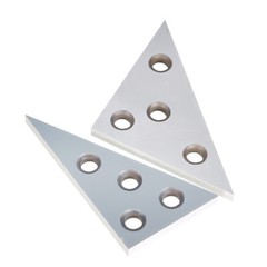2PC 45 45 90 Degree Angle Blocks 30 60 90 Degree Angle Machinist Plate 0.0001″