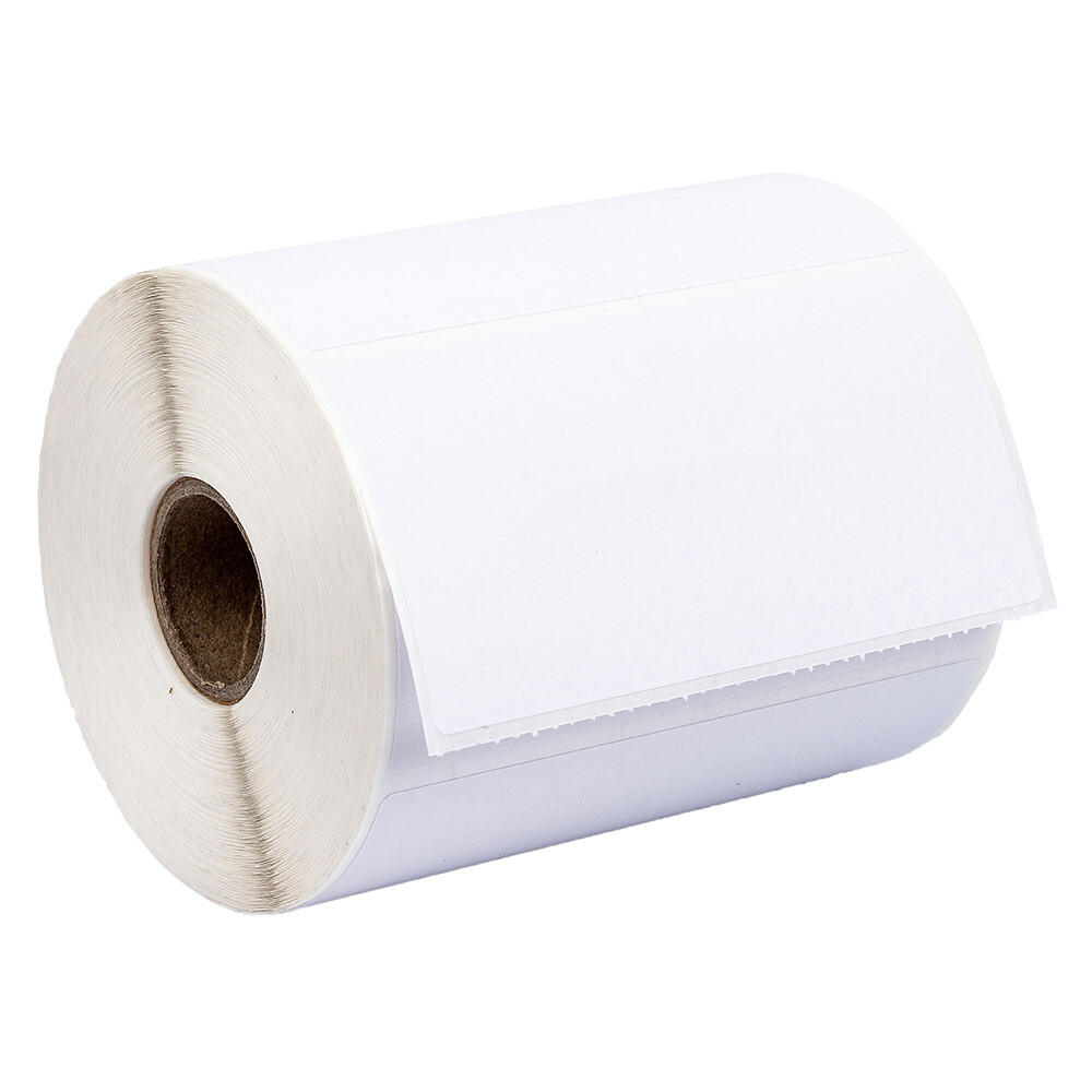 ZEBRA / ELTRON 4×2 (4″ x 2″) Thermal Labels – (1) Roll of 750 Labels – 1″ core