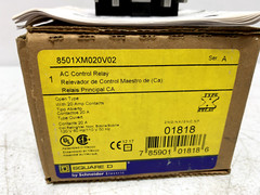 Square D 8501XMO20V02 AC Control Relay 120V 60HZ 20 Amp