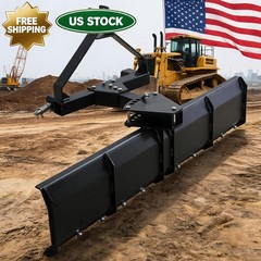 Grading Blade for CAT 0 & CAT 1 Tractors 52″ Steel Farm Duty Heavy Rear 3-Point