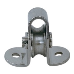 Marine Surface Mount Pulley Block 1/4″ – T304 Stainless Steel Sheave Pulley