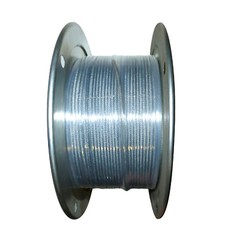 Vinyl Coated Cable 1/8″ to 3/16″ x 250 FT Bulk 7×7 1,700 lbs Capacity Guide Wire