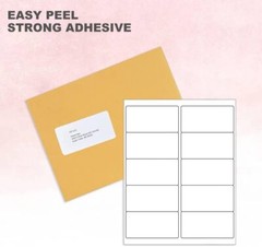 4×2 Blank Address Shipping Labels Mailing Sticker 10 UP for Laser Inkjet Printer