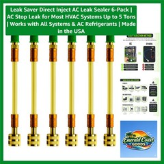 Ultimate AC Stop Leak Solution – 6-Pack for All HVAC Systems Up to 5 Tons
