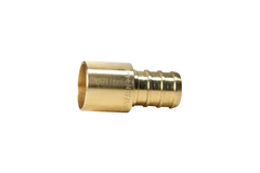 100 PIECE 1/2″ PEX X 1/2″ MALE SWEAT ADAPTERS BRASS CRIMP FITTINGS LEAD FREE