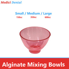 Dental Impression Material Mixing Bowls Flexible Mixing Bowl 300 cc or 600cc