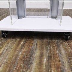 Clear Acrylic Plexiglass Podium Steel Sides Church Pulpit School Lectern Funeral