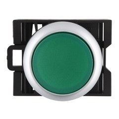 EATON M22-DRLH-G ILLUMINATED PUSH-BUTTON ACTUATOR, 22MM, GREEN