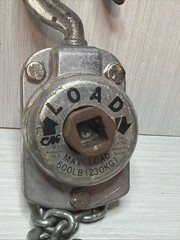 Columbus McKinnon CM Mini Chain Hoist 500lb Works