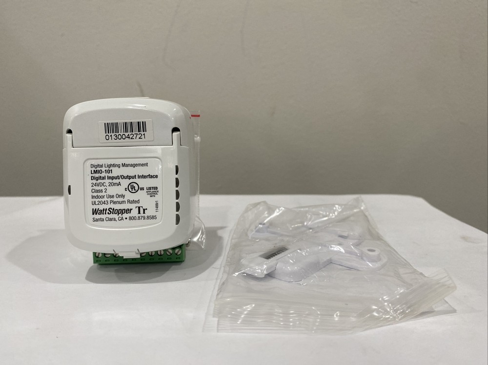 (A) Watt Stopper LMIO-101 Digital I/O Interface RJ45 Connectivity 24 VDC 20mA ⭐️