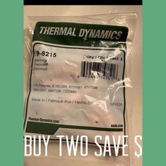 9-8215 Electrode Genuine Thermal Dynamics SL60 / SL100 Plasma Torch 5 PIECES NEW