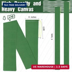 Threan 4 Pcs 4 ft Sandbags for Flooding, Flood Prevention Sand Tube Bags Thicken