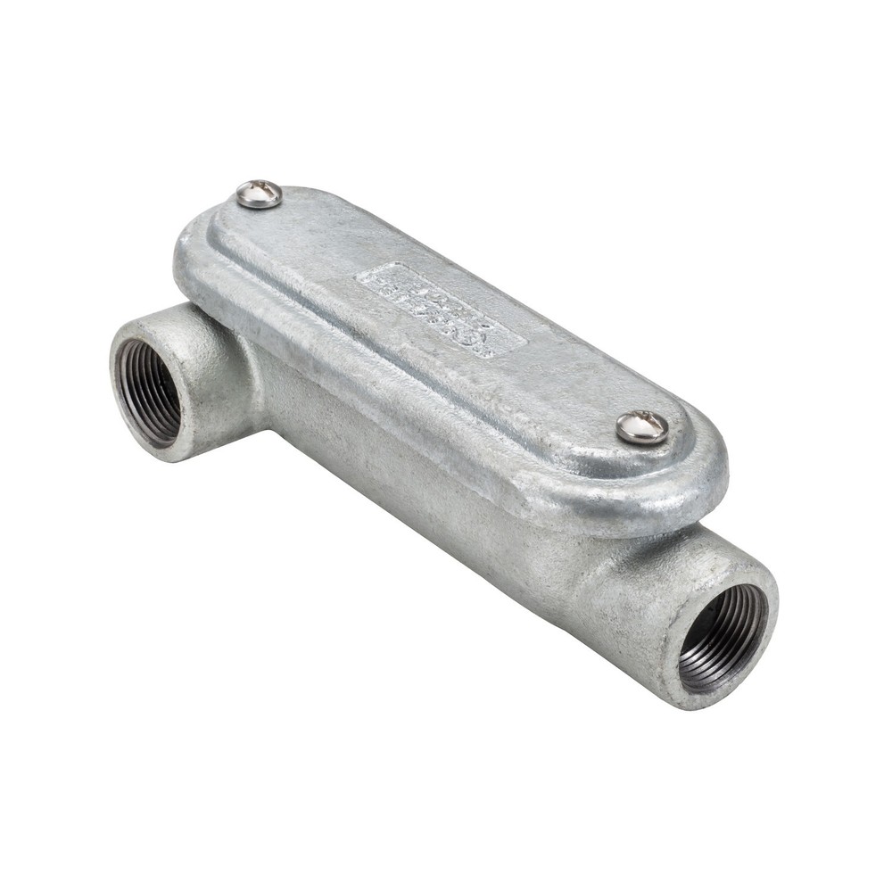 Southwire MLR4CGHDG 1-1/4″ LR Type Mogul Conduit Body with Cover & Gasket (2/Pk)