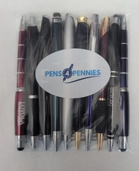 10ct Mixed Lot Executive Metal Super Premium Misprint Pens HUB PEN Gold/Marble