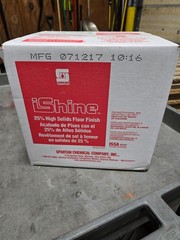 Case of 4 Gallons Spartan iShine Floor Finish
