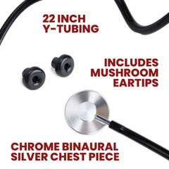 Single Head Stethoscope, No Color Choice, 22in