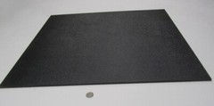 Black ABS Sheet 1/4″ (.236″) X 24″ X 24″ Haircell Textured One Side