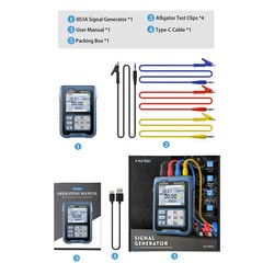 FNIRSI Signal Generator Sources Transmitter 4-20mA Current Volt Simulator 0-10V