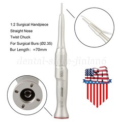 Dental 1:2 Increasing Surgical Osteotomy Handpiece Straight E-type HP Φ2.35mm