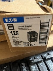 1 x NEW Eaton – BR2125 – Thermal Magnetic Circuit Breaker, 125A, Type BR