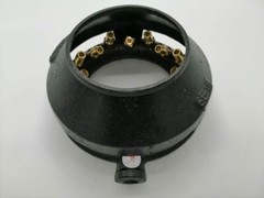 9″ High-Powered Jet Burners With Lip (Propane Gas) *(16 Brass Tip Jets Burner)