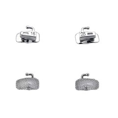 Orthodontic Buccal Tubes Dental 1st Molar MBT Roth 022 Bondable Mesh 10Sets/box