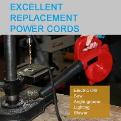 12FT AC Power Cord 2 Prong 16 AWG Polarized Open End Wire 13A 1625W Replace O…