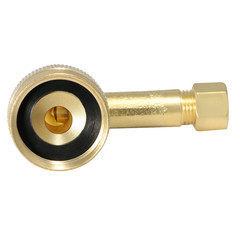 100 PIECES 1/4″ OD COMPRESSION X 3/4 GHT DISHWASHER ELBOW, LEAD FREE BRASS