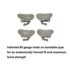 Dental Orthodontic Buccal Tubes 1st 2nd Molar MBT Roth 022 Monoblock Convertible