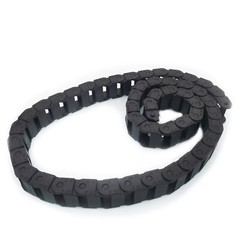 2M 2000mm Black Long Nylon Cable Drag Chain Wire Carrier 10 x 20mm