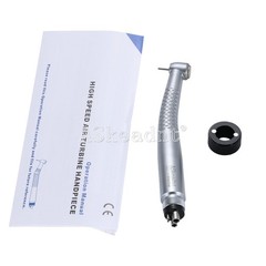 1-10*Dental Shadowless Ring LED High Speed Handpiece 5Water Spary 4Hole ASkeadnt