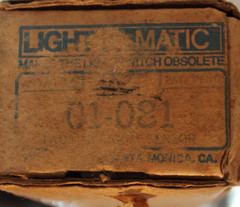 Light-O-Matic 01-081 – Two-Way Occupancy Room Sensor – NOS