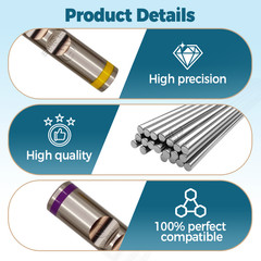 10 pcs Dental titanium Lab analog fit to Straumann ITI platform RC/NC