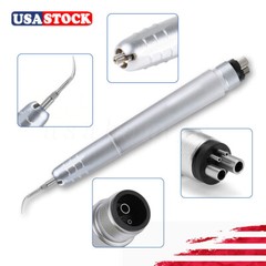 Dental Ultrasonic Air Perio Scaler Handpiece Hygienist 2/4-Holes With 3 Tips
